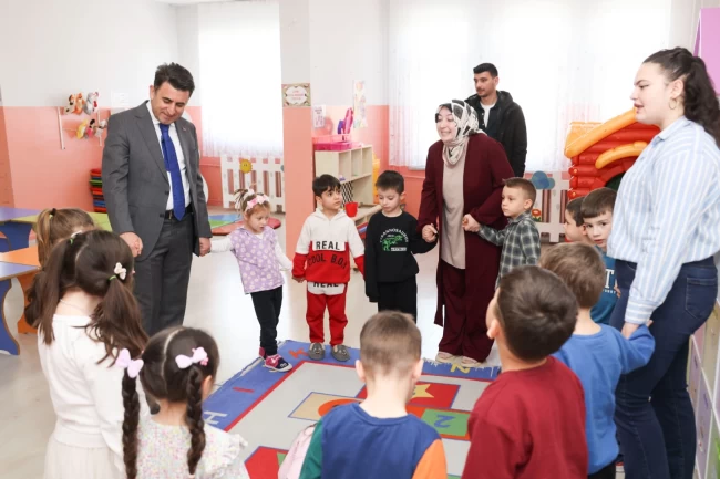 Vali Aygöl'den Bilecik Anaokulu'na ziyaret