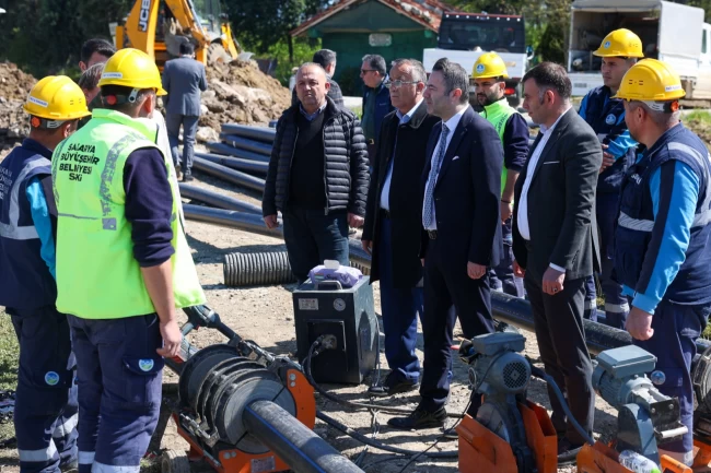 Sakarya'da Kaynarca'nın altyapı projesinin ilk etabında sona gelindi