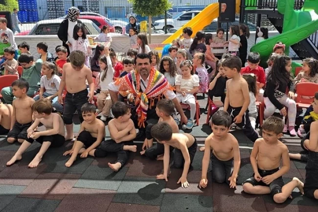 Minik Karakucak pehlivanları Arenada buluştu!