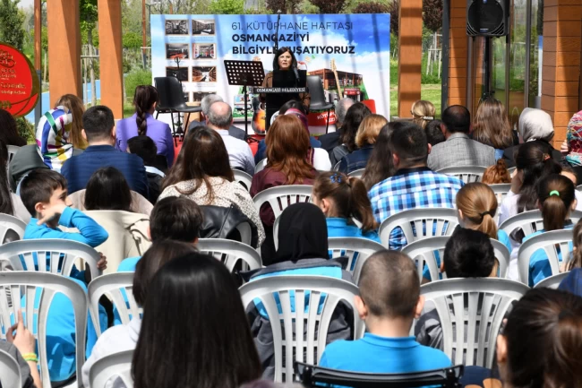 61. Kütüphane Haftası Bursa Osmangazi'de kutlandı