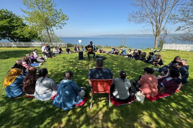 Sakarya'da SGM öğrencileri bahara 'merhaba' dedi