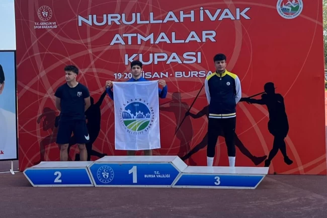 Sakaryalı atletizmciler Bursa'da şampiyon oldu