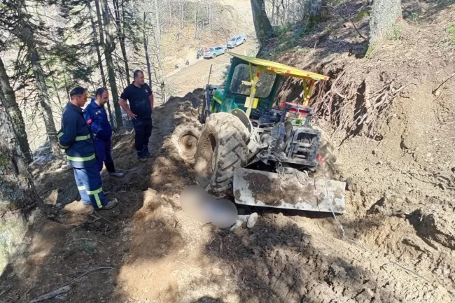 Düzce'de traktör kazası!