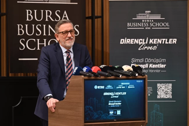 BTSO Başkanı Burkay: "Planlamayı yapamadığınız hiçbir süreci yönetemezsiniz"