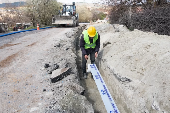 Malatya Yenice Mahallesi'nde içme suyu altyapısı güçleniyor