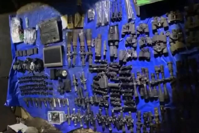 Pençe Kilit'te teröristlerce kullanılan mağaraya imha!