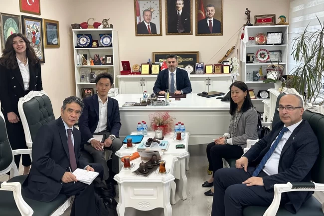 Japon heyetten Kocaeli'ye ziyaret