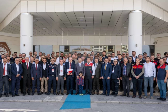 81 ilin itfaiyecileri Malatya'da toplandı