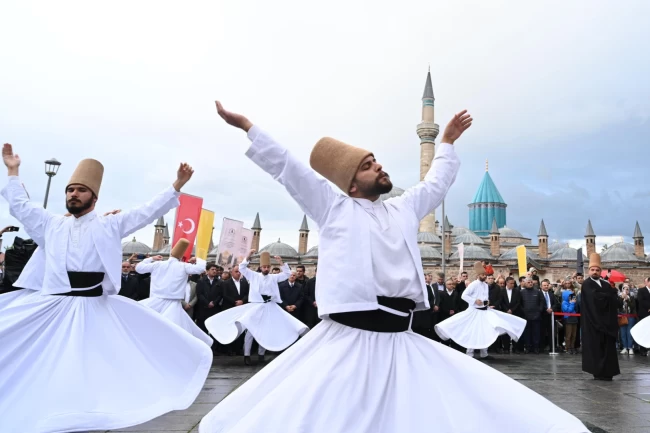 Konya'da 797. yıl "Teşrif-i Mevlana" etkinlikleri başladı