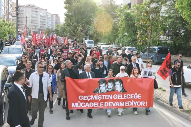 "Üç Fidan"Bursa Nilüfer'de büyük katılımla anıldı