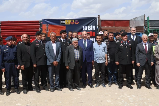 "Reflektör Tak, Görünür Ol" projesi ile çiftçilere 10 bin adet reflektör dağıtılacak