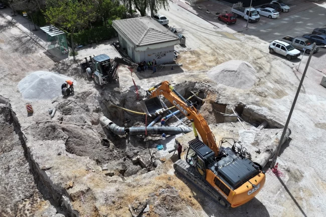 KOSKİ, banliyö hattında deplase çalışmasını tamamladı