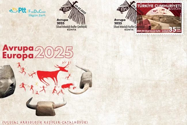 PTT'den 'Avrupa 2025' özel anma pulu