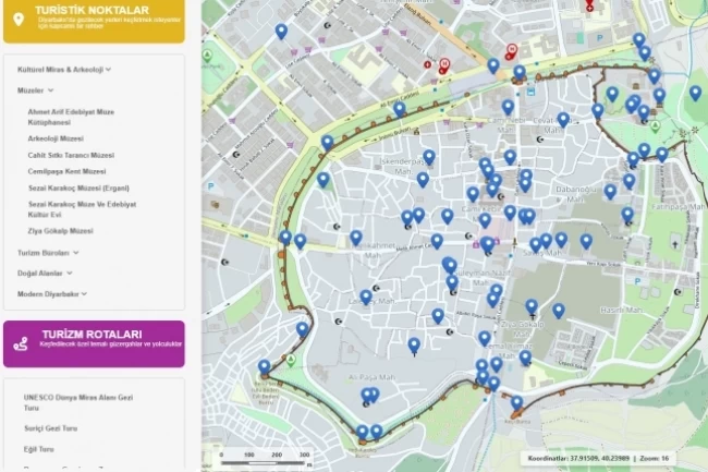 ‘Diyarbakır Gezi Rehberi' dijital ortamda