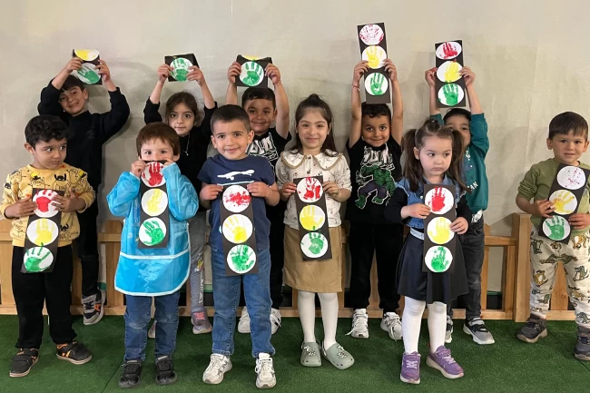 Trafik kurallarını Kocaeli'de eğlenerek öğrendiler