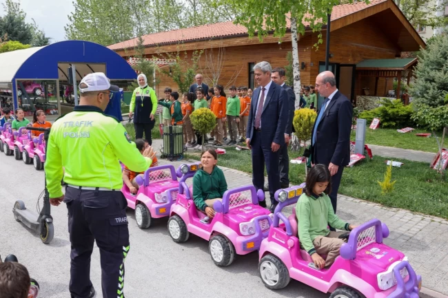 Konya Selçuklu'daTrafik Eğitim Parkı'na ziyaret
