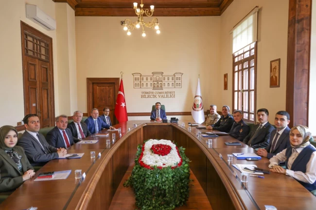 Bilecik'te 'Asayiş ve Güvenlik' masaya yatırıldı