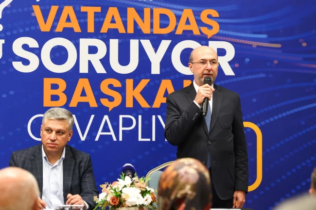 Konya Selçuklu'da vatandaş soruyor, başkan cevaplıyor