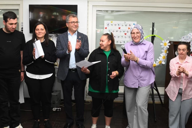 Bursa Osmangazi'de özel gereksinimli bireyler çok mutlu