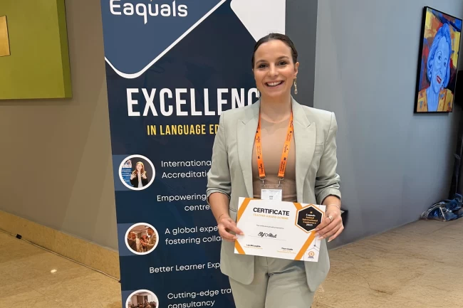 BTÜ'lü Akademisyen'den Yabancı Dil Eğitimi'nde büyük başarı