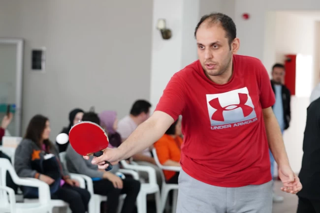 İstanbul Beylikdüzü'nde özel sporcular ter döktü