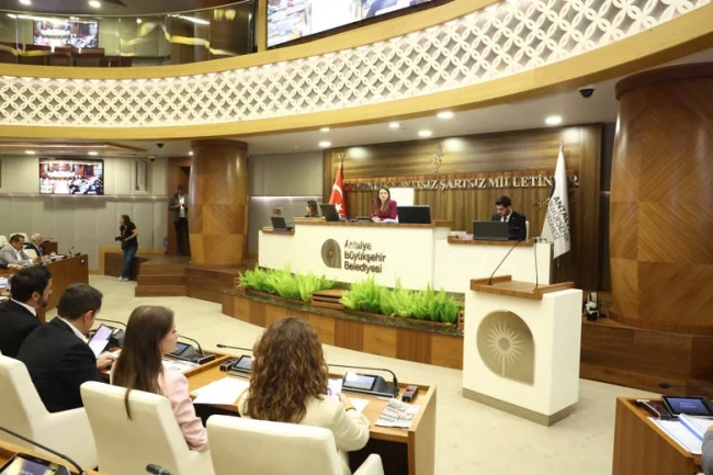 Antalya Büyükşehir'in 2024 mali yılı hesapları kabul edildi