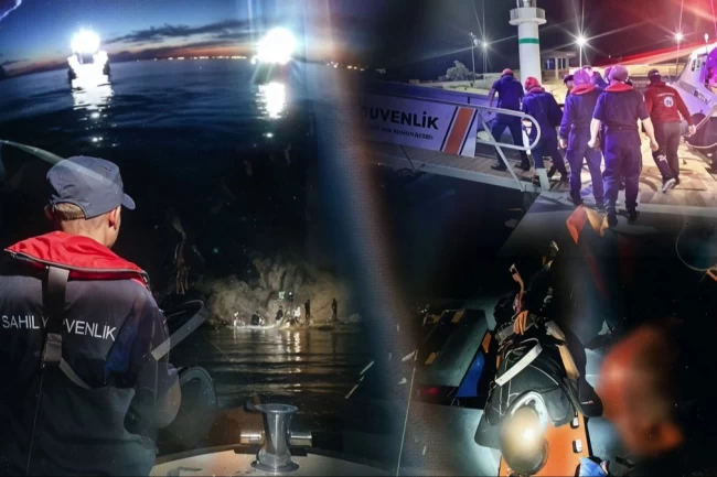 Kocaeli Darıca'da kayalıklardan düşen vatandaşı Sahil Güvenlik kurtardı!