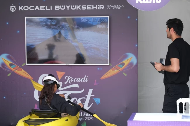 Kocaeli'de "Dijital Deneyim Alanı'na" gençlerden yoğun ilgi