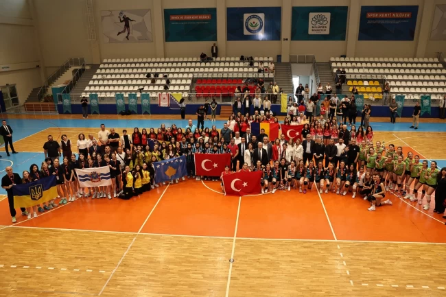 Bursa Nilüfer'de Uluslararası Spor Şenlikleri'ne muhteşem final