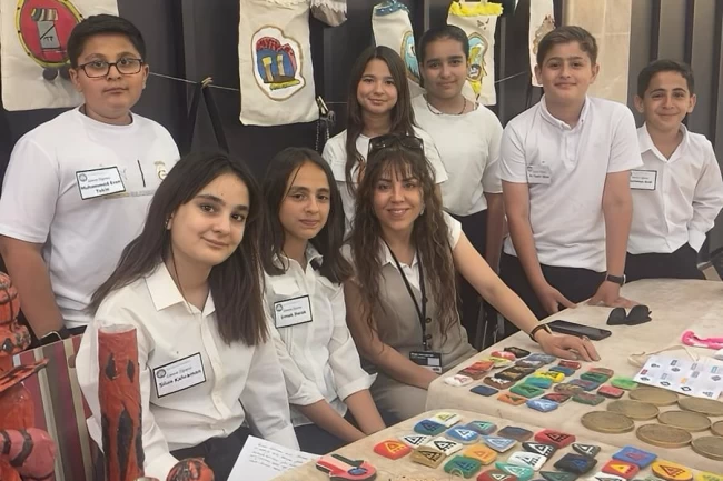 Mardin'de okullar arası sanat buluşması