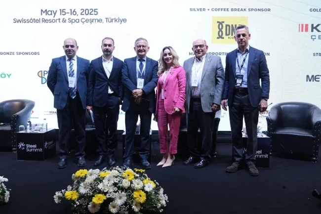 Çelik sektörünün geleceği İzmir'de konuşuldu