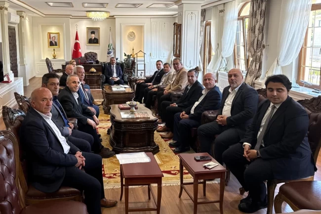 Keşan, İpsala ve Enez temsilcileri Vali Sezer'le bölge sorunlarını görüştü