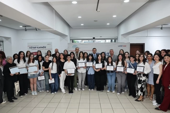 Bursa Nilüfer'de en iyi kitap kapağı tasarımlarına ödül