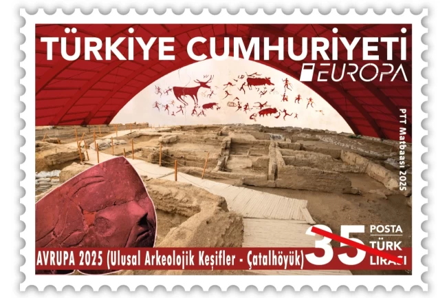 'Avrupa'nın en güzel pulu' oylamaları sürüyor... PTT, arkeolojik keşiflerle Türkiye'yi temsil ediyor