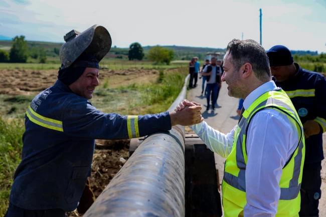 Sakarya'da kesintisiz içme suyu projesinde sona doğru