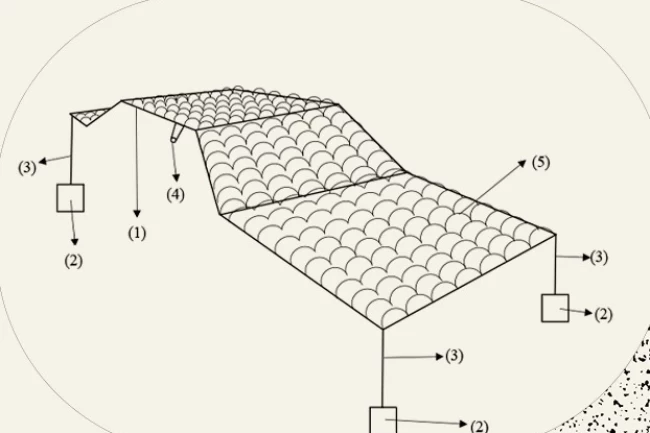 Araçları doludan koruyan şişirilebilir örtüye patent