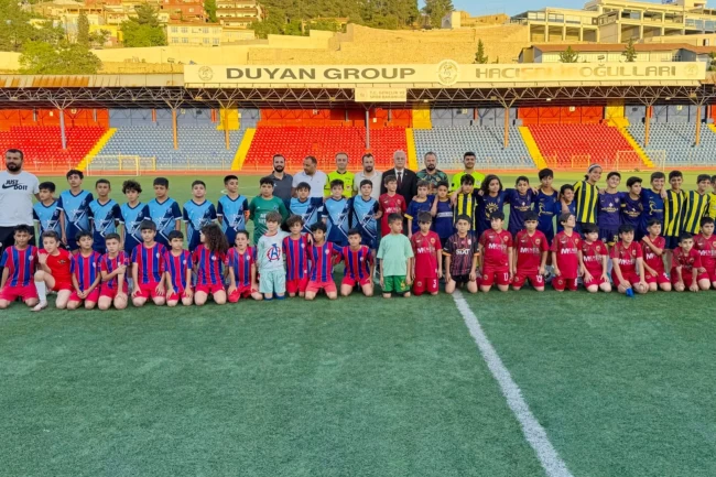 Mardinli miniklerin turnuva heyecanı