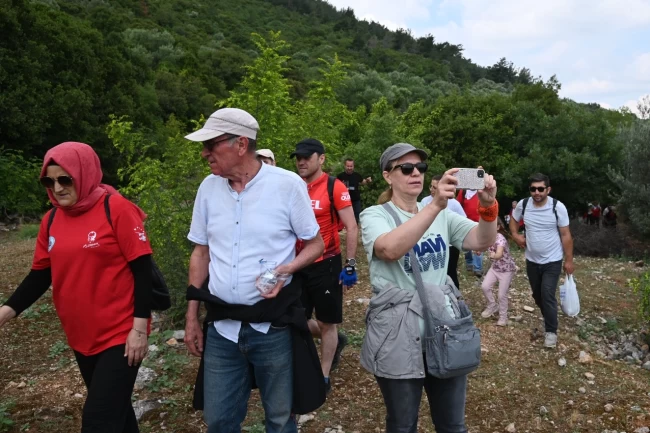 Manisa Tarzanı'nın rotasında doğa ve tarihle iç içe yürüyüş