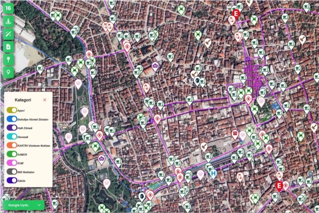 Sakarya'dan yerli ve milli dijital hamle... ATLAS Coğrafi Bilgi Sistemi devrede