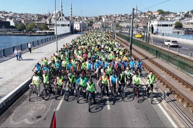 Türkiye'de pedallar sağlıklı yaşama çevrildi