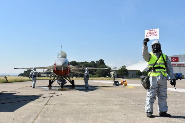 Balıkesir'de KBRN Tatbikatı başarıyla tamamlandı