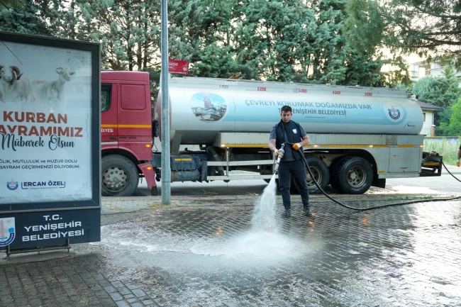 Bursa Yenişehir'de bayram hazırlığı