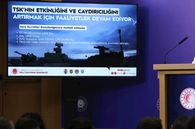 TSK'ya yerli ve milli güç... Yeni silah sistemleri envanterde