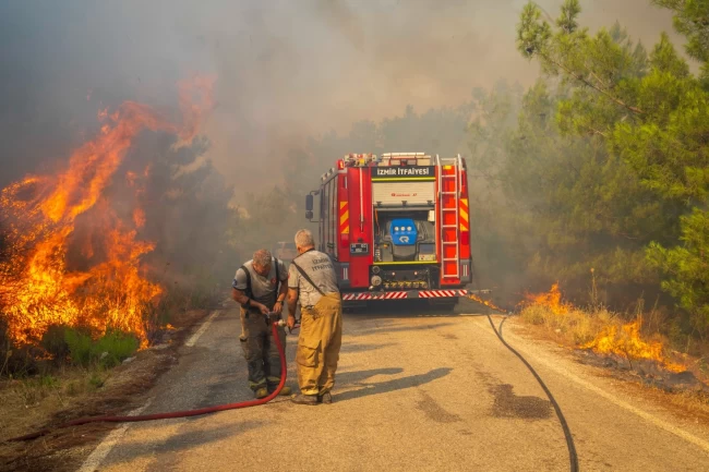 İzmir'de yangınla mücadelede yeni dönem