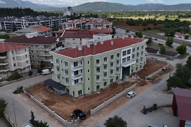 Muğla'da Hasan Özcan Yaşam Evi'nde çalışmalar devam ediyor