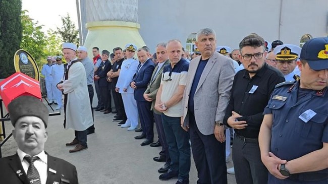 Gazi Sadık Dönmez, askeri törenle uğurlandı