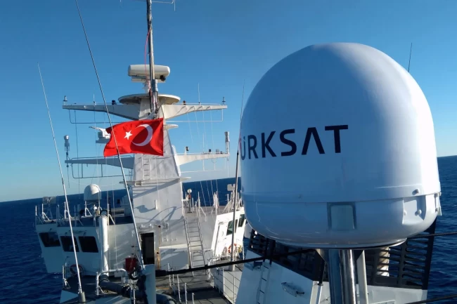 Denizlerde dijital kale kuruldu! Türk bayraklı gemiler Türksat'la izleniyor