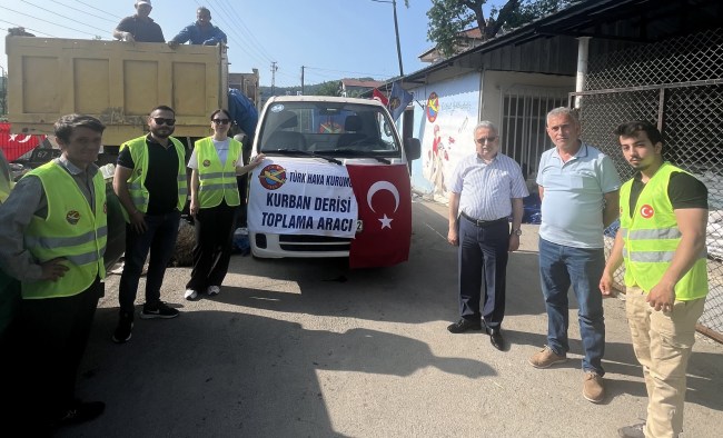 Kurban Bağışında rekor Türk Hava Kurumunda