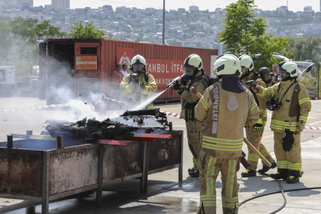 İstanbul'da Lityum-İyon yangınlarına karşı dev tatbikat