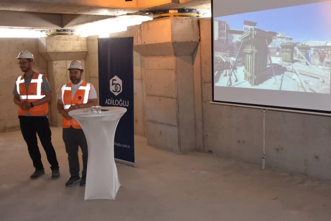 Bursa'nın ilk sismik izolatörlü dönüşüm projesi tanıtıldı